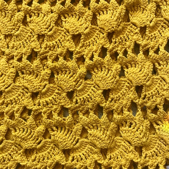 Free People Little Fan Crochet Tunic Sweater - Picture 6 of 14